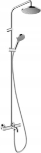 Душевая стойка Hansgrohe Vernis Blend 26079000, EcoSmart 1jet