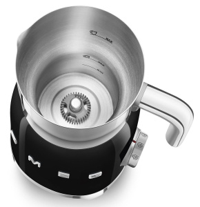Вспениватель для молока Smeg MFF11BLEU чёрный