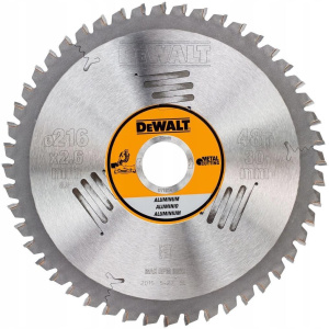 Пильный диск по алюминию DeWALT DT1914-QZ 216×30 мм, 48 зубьев