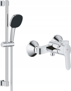 Душевой комплект Grohe GroheSET26 с настеннымсмесителем