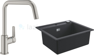 Кухонная мойка сосмесителем Grohe K700 + 2087