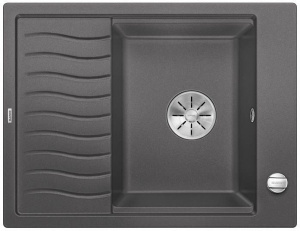 Кухонная мойка Blanco Elon 45 S Silgranit 524815, серый камень