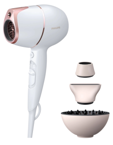Фен 1800 Вт Philips BHD628, белый
