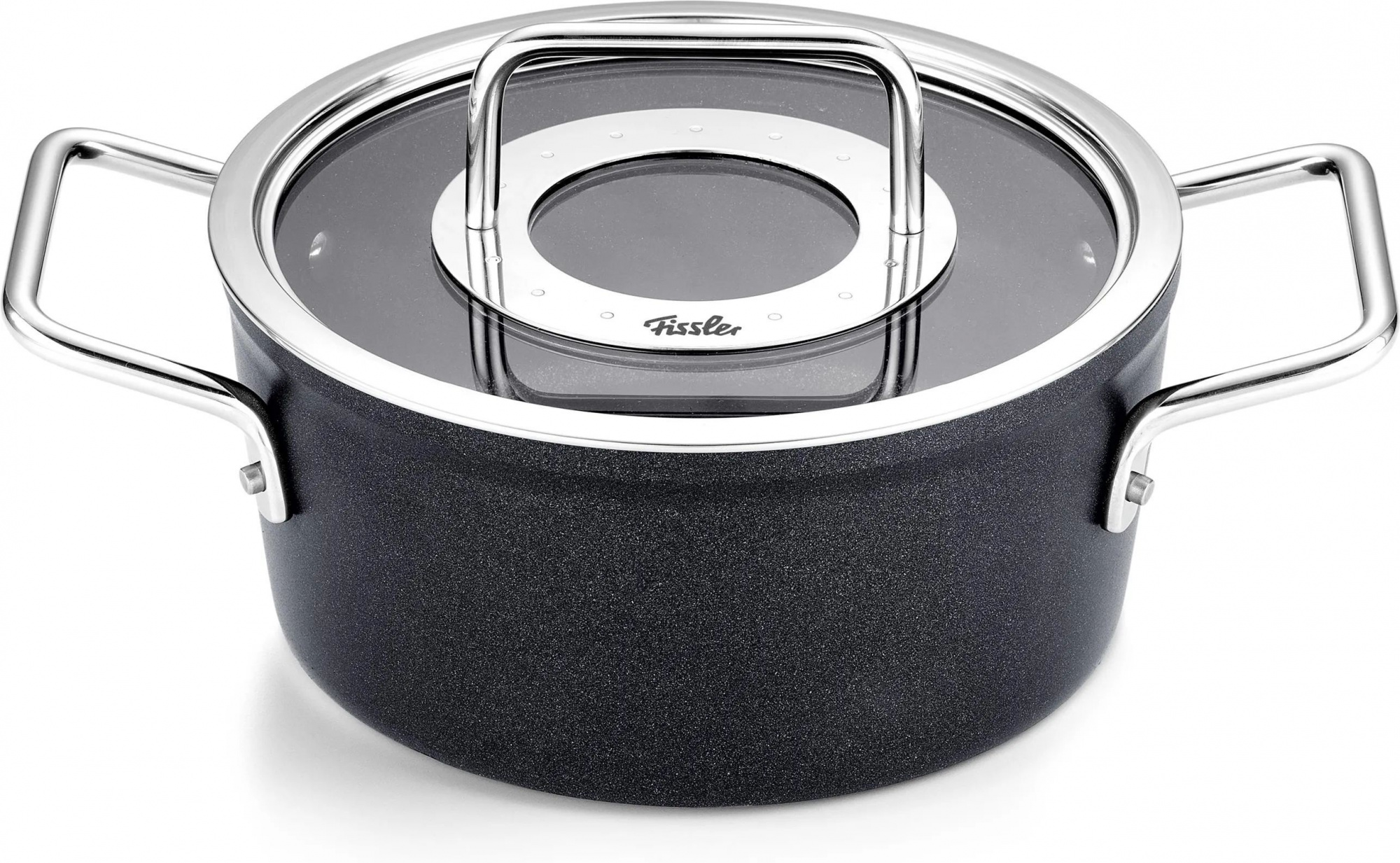 Алюминиевая Кастрюля С Крышкой Fissler Adamant 18 Cm (156115180000)