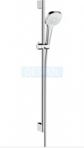 Душевой набор Hansgrohe Croma Select E 26592400, белый/хром