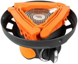 Туристическая плита JETBOIL New Flash 2.0 Ocean Topo, синий, чёрный, оранжевый