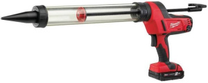Аккумуляторный пистолет для герметика Milwaukee C18 PCG/600T-201B 4933441808 1х2,0 Ач в сумке с АКБ и ЗУ