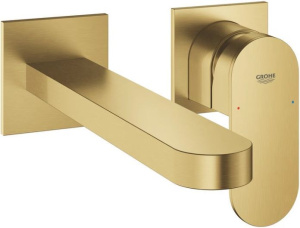 Смеситель для раковины Grohe Plus 29306GN4, матовое золото
