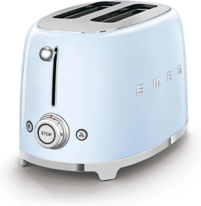 Набор тостер+соковыжималка SMEG TSF01PBEU + CJF01PBEU пастельный синий
