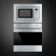 Микроволновая печь Smeg FMI017X серый