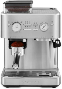 Кофемашина рожковая KitchenAid 5KES6551ESX, серебристый
