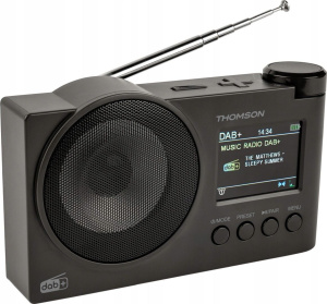 Радиоприемник Thomson DAB+ Bluetooth, черный