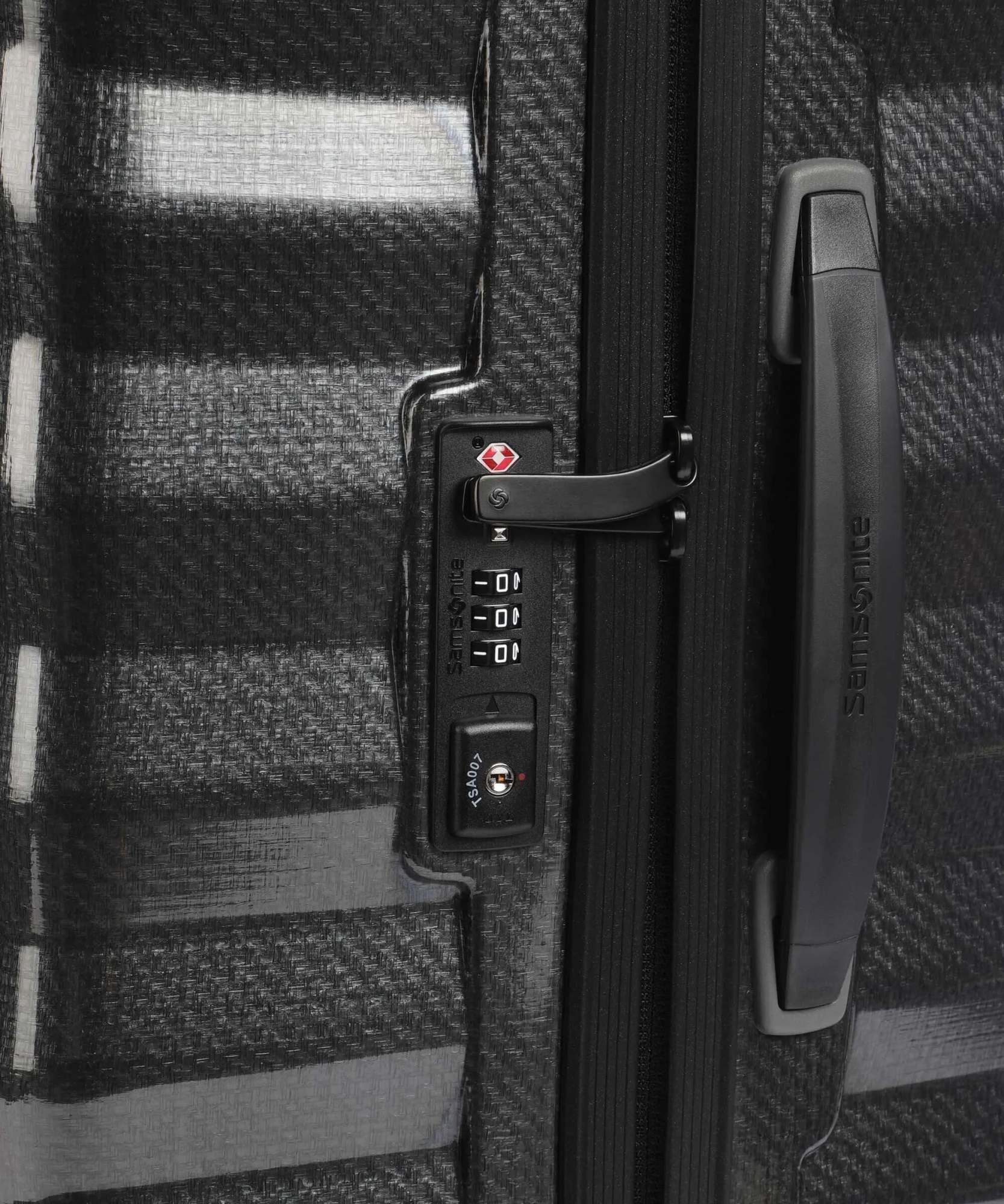 Чемодан Samsonite Lite-Shock 75 см, 99 л, чёрный (62766-1041)