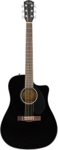 Электро-акустическая гитара FENDER CD-60SCE Black