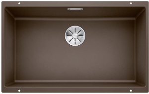 Кухонная мойка Blanco Subline 700-U Silgranit PuraDur 523451, кофе