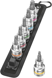 Пояс-держатель с торцевыми насадками Wera Zyklop Belt C 3 TORX HF