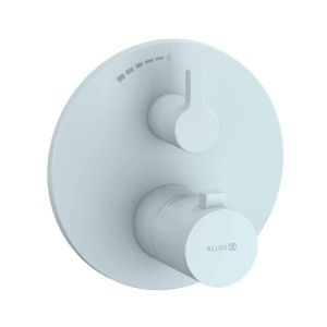 Смеситель для душа Kludi Nova Fonte Puristic 20885O415, матовый голубой