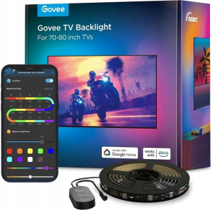 Светодиодная лента Govee 384978, многоцветная, 4,6 м