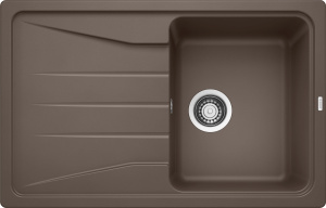 Кухонная Blanco Sona 45 S Silgranit кофе, двусторонняя 519670