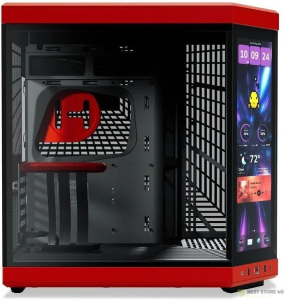 Компьютерный корпус HYTE Y70 Touch Infinite Midi Tower Red/Black (CS-HYTE-Y70TTI-RB)