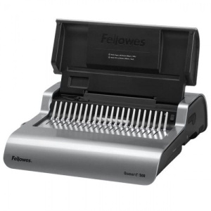 Электрический брошюровщик Fellowes Quasar-E серебристый