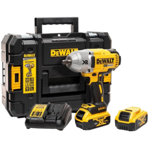 Аккумуляторный ударный гайковерт DeWALT DCF899HP2-QW, с АКБ и ЗУ