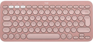 Клавиатура Logitech Pebble Keys 2 K380s 920011805, розовая