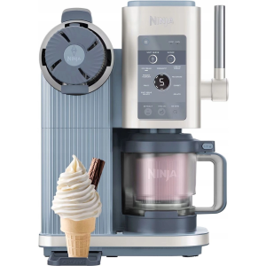 Мороженица Ninja CREAMi Scoop & Swirl NC702, синяя