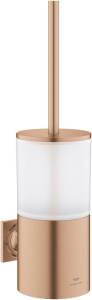 Ершик для унитаза Grohe Allure 40340DL1, матовое розовое золото