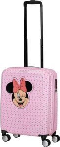 Чемодан American Tourister Funlight Disney Minnie Lenticular, розовый