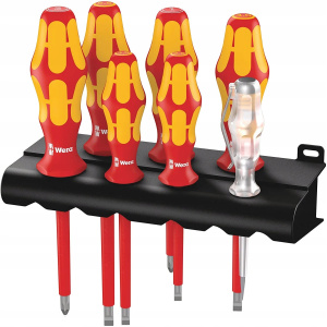 Набор отвёрток Wera Kraftform Plus 160 iS/7 05006480001, VDE