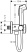 Душ для биде Hansgrohe Bidette 1Jet S 29230670, матовый черный