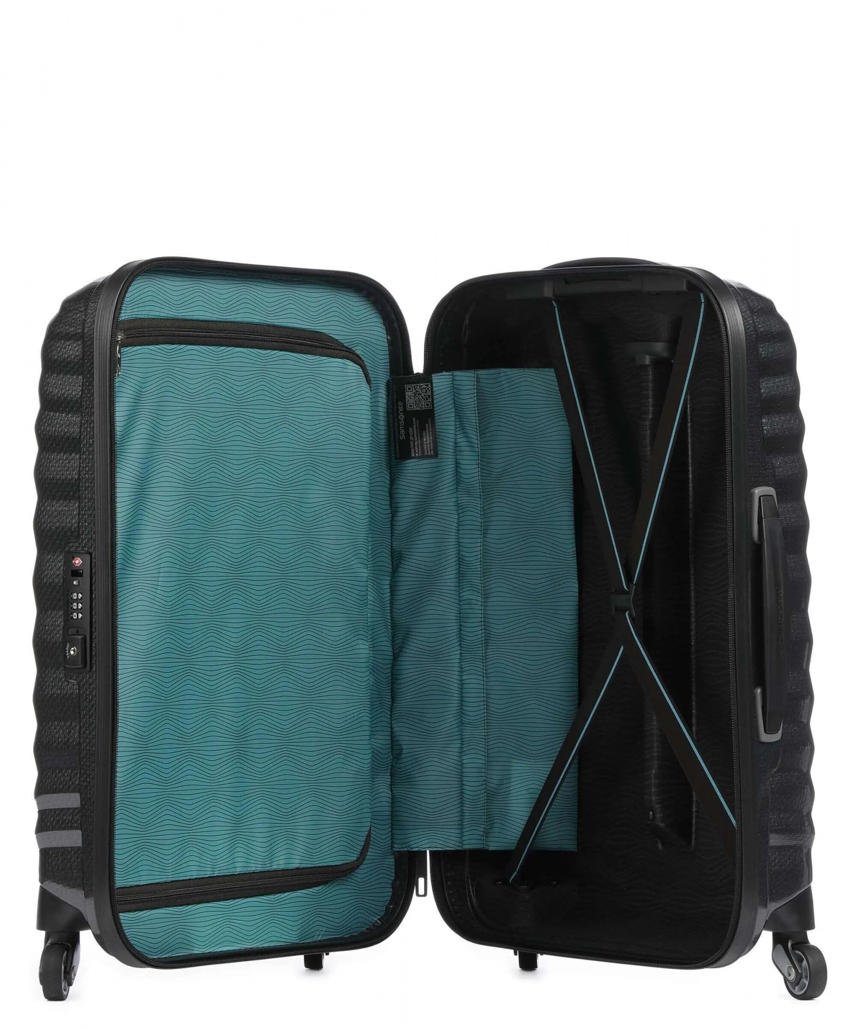 Чемодан Samsonite Lite-Shock 55 см, 36 л, чёрный (62764-1041)