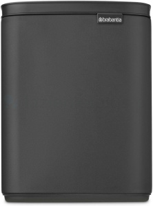 Мусорное ведро Brabantia Bo 233722 7л, черно-серое