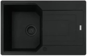 Кухонная раковина Franke Urban UBG 611-78 114.0697.752, матовый черный / черный слив