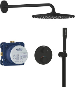 Душевой комплект Grohe Precision T 348802430, чёрный матовый