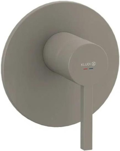 Смеситель для душа Kludi Nova Fonte Puristic 20755O115, матовый серый