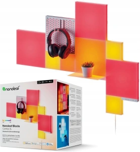 Комплект световых панелей Nanoleaf N8100K02-10CB Blocks Starter Kit Combo XL, 10 шт.