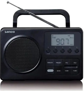 Радиоприемник Lenco MPR-035BK, черный