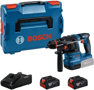 Аккумуляторный перфоратор Bosch GBH 18V-22 X 0611924101 с 2 АКБ и ЗУ в кейсе L-BOXX