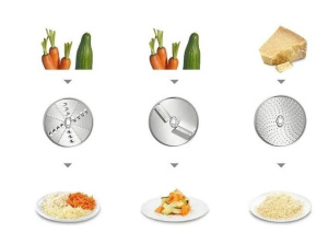 Кухонный комбайн Bosch MUM58365 1000 Вт, серый/серебристый