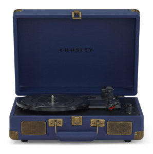 Виниловый проигрыватель Crosley Cruiser Plus CR8005FNV4, синий