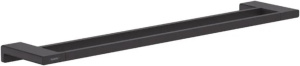 Держатель полотенец Hansgrohe AddStoris 41743670, матовый черный