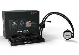 Система жидкостного охлаждения Be Quiet! Pure Loop 2 240 мм BW017, черный