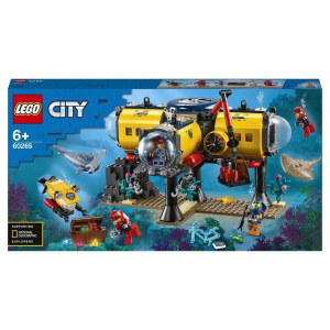 Конструктор LEGO City Oceans 60265 Океан: исследовательская база, 497 дет.