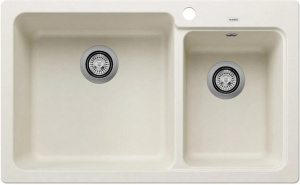 Кухонная мойка Blanco Naya 8 Silgranit 527130, нежный белый