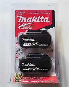 АКБ Makita BL1850B 2x 18V 5,0 Ah