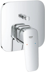 Смеситель скрытого монтажа Grohe Cubeo 1017780000, хром