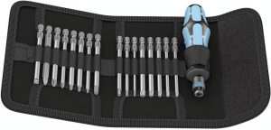 Набор отвёрток Wera Kraftform Kompakt 60 Stainless 05071116001, 17 шт.
