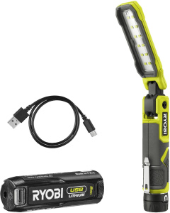Аккумуляторный светодиодный прожектор RYOBI RLI4120G с АКБ